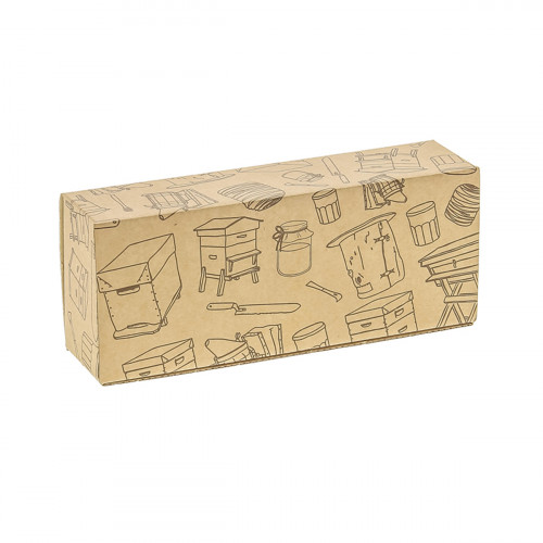 50 coffrets carton pour 4 pots de 125 g