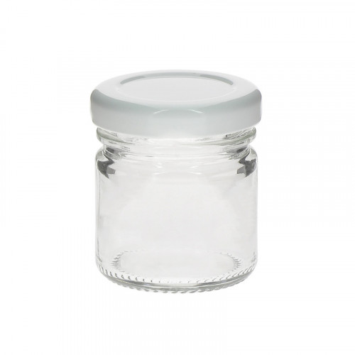 48 pots verre 40g (41ml) avec couvercles TO 43