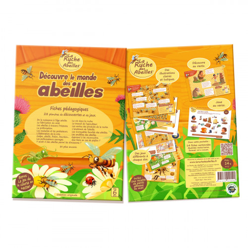 La ruche des Abeilles, pochette Ludo-éducative