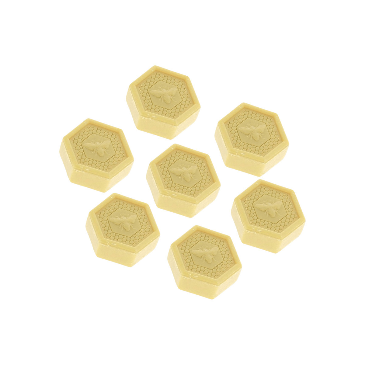 Lot de 7 savons hexagonaux...