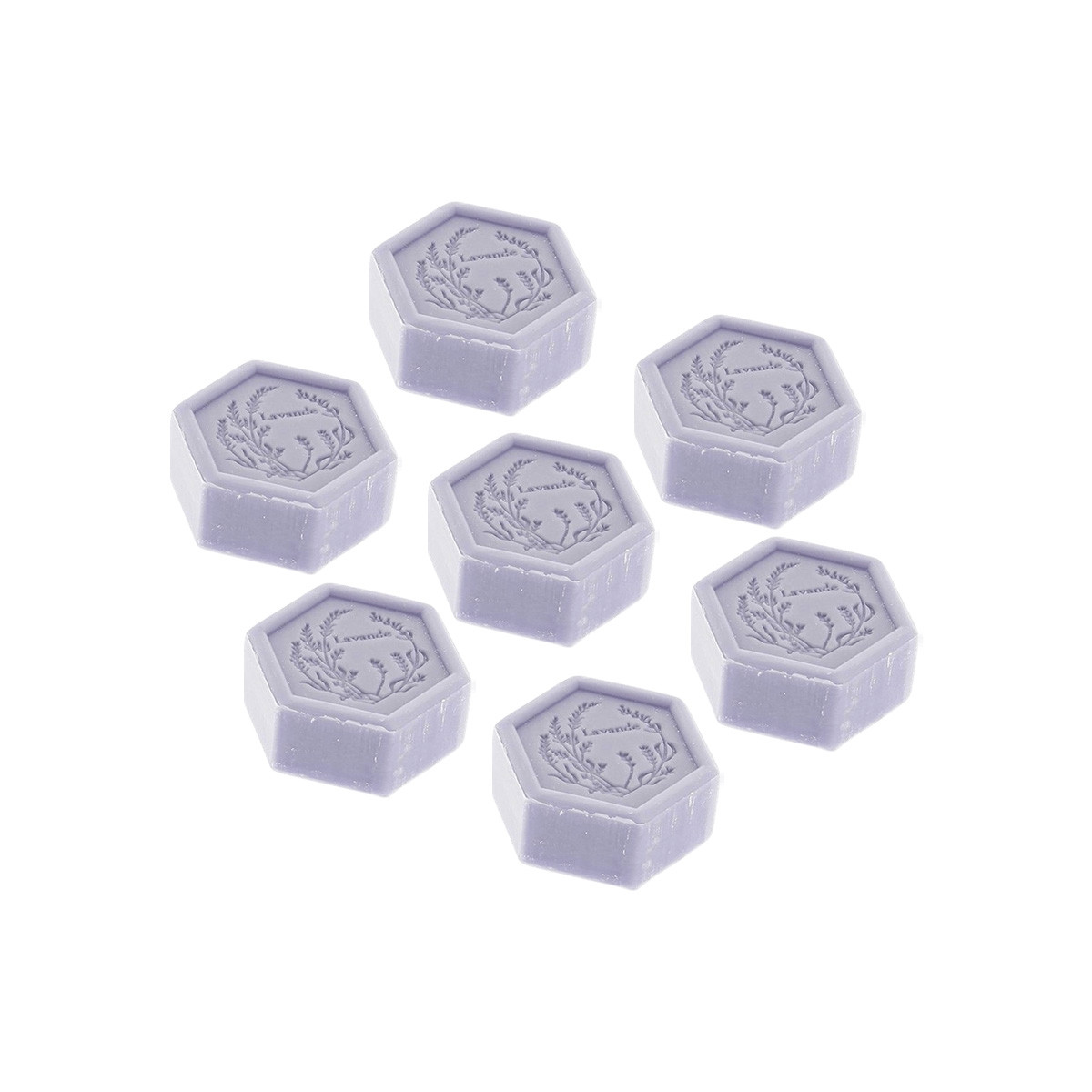 Lot de 7 Savons hexagonaux...