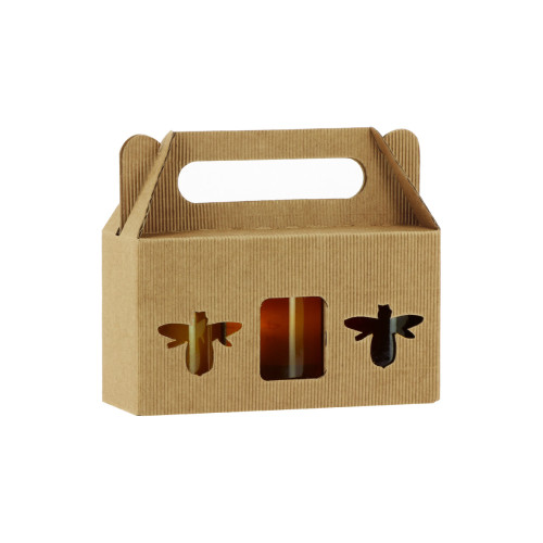 100 coffrets carton pour 3 pots de 125g