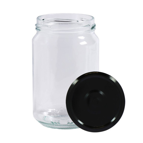 300 pots verre 1kg (750ml) avec couvercles TO82
