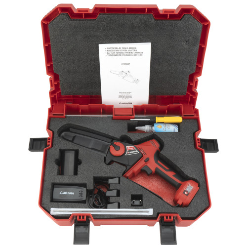 Pack sécateur + tronçonneuse + 3 batteries