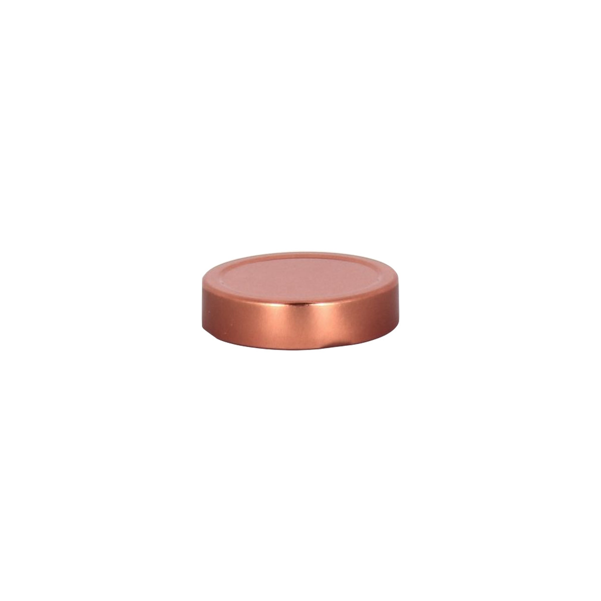 20 Couvercles Twist Off Cuivre TO 70 Deep pour pots Modernes (jupe haute)